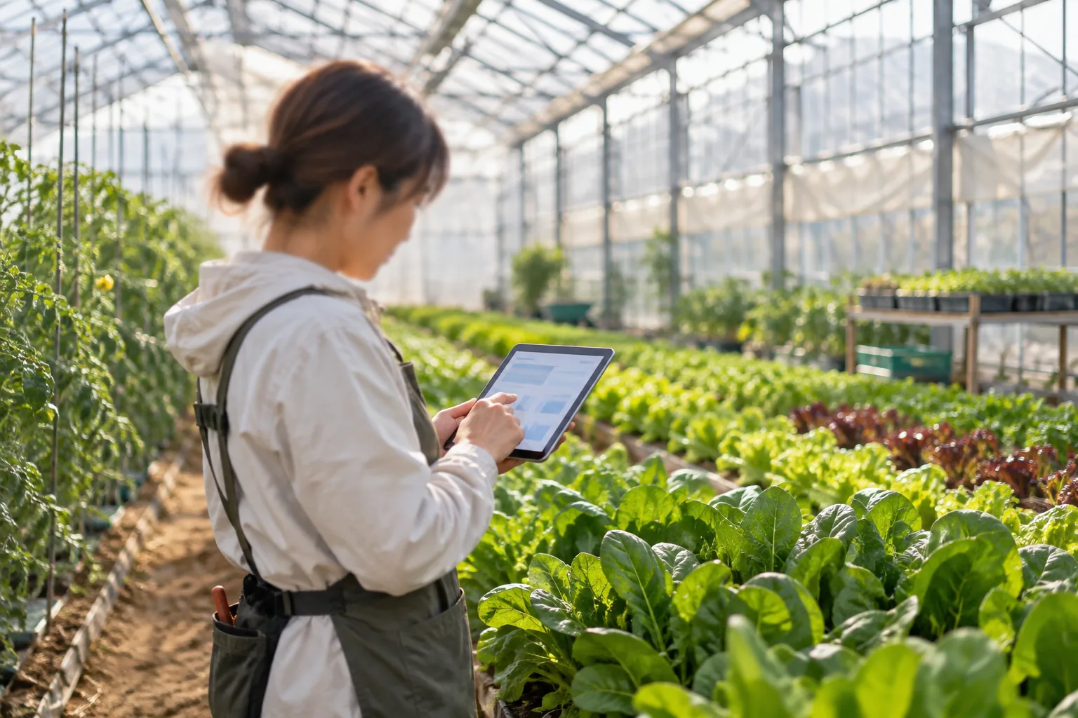 農業型就労継続支援B型 DX案件の現場写真